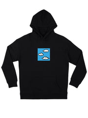 Clouds Oversized Hoodie - TOMOTO #colour_black