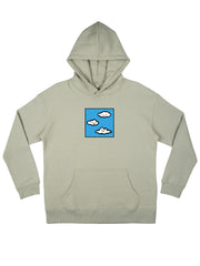 Clouds Oversized Hoodie - TOMOTO #colour_pistachio-green