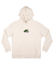 Turtle Oversized Organic Cotton Hoodie - TOMOTO #colour_cream