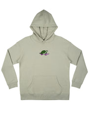 Turtle Oversized Organic Cotton Hoodie - TOMOTO #colour_pistachio-green