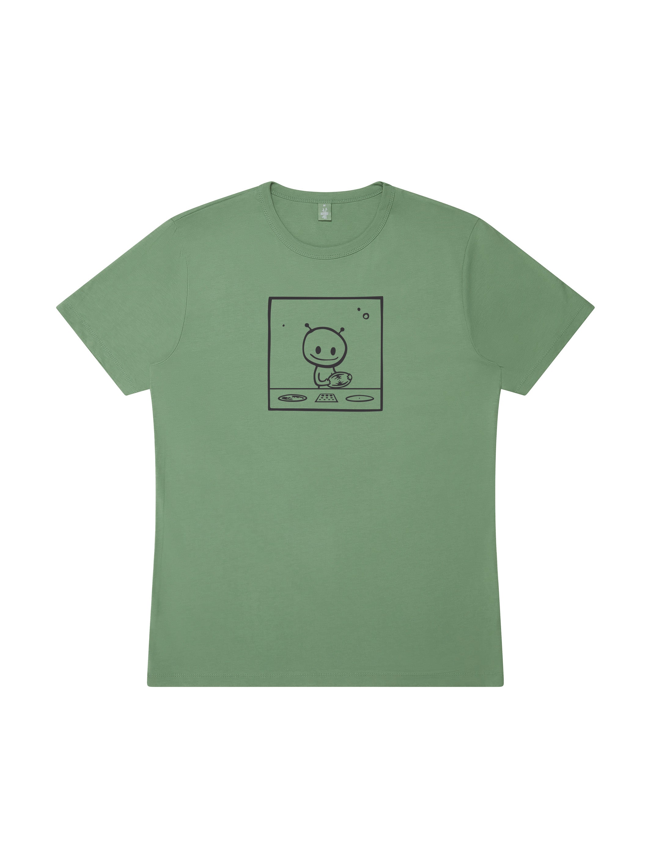 Alien DJ Bamboo T-shirt - TOMOTO
