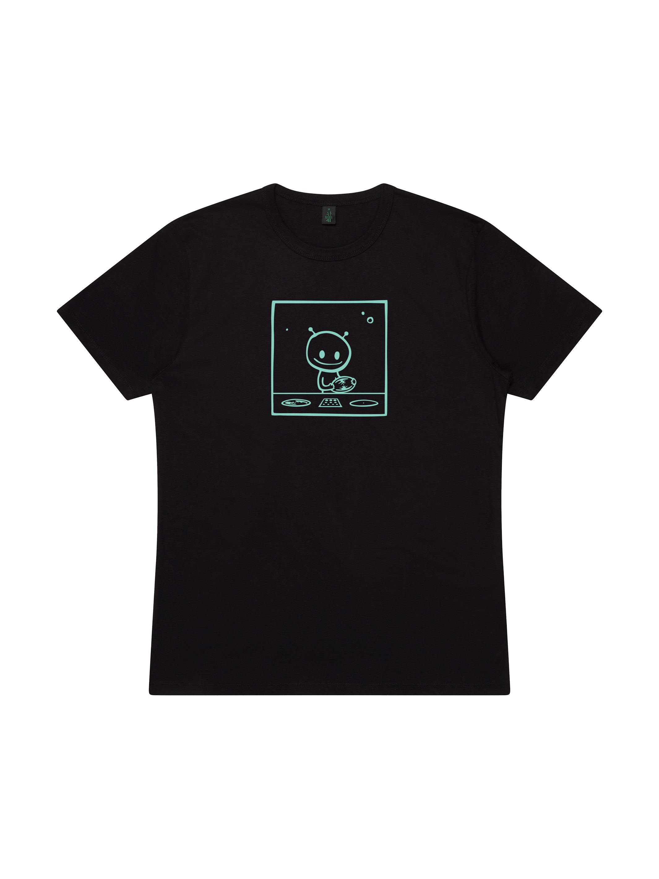 Alien DJ Bamboo T-shirt - TOMOTO