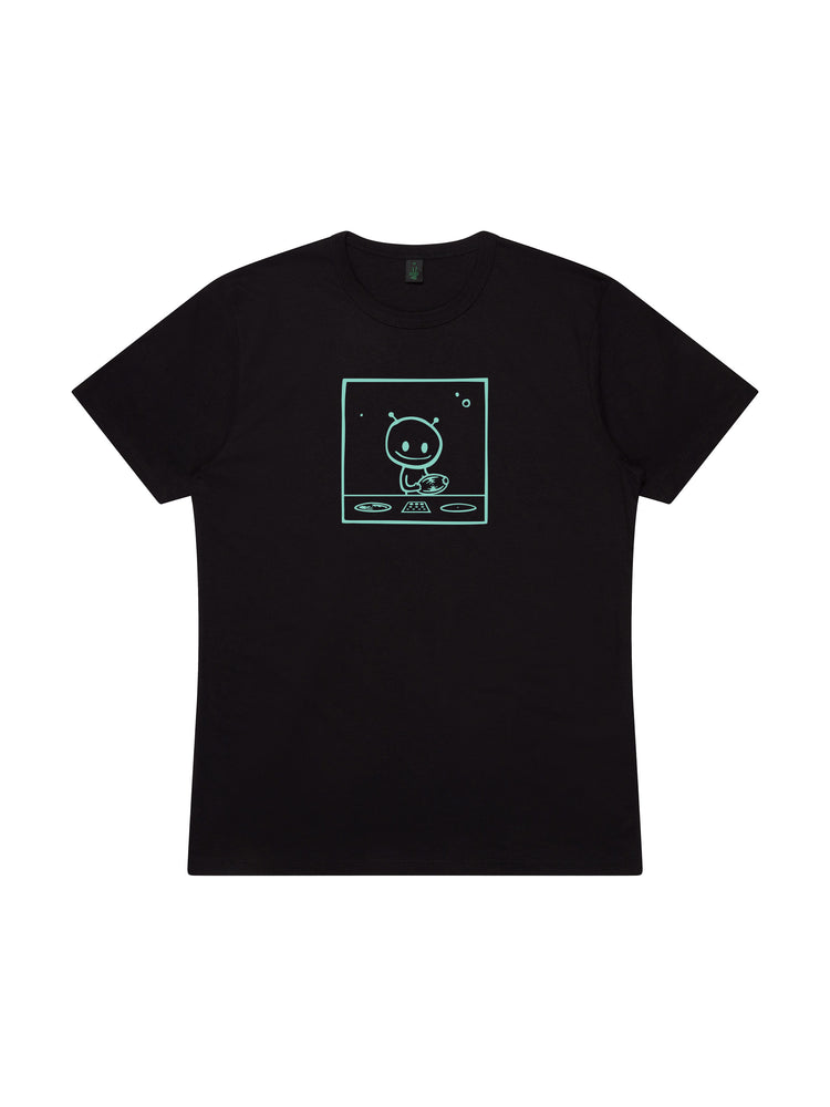 Alien DJ Bamboo T-shirt - TOMOTO
