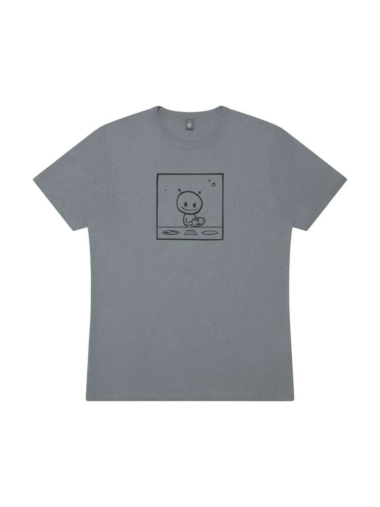 Alien DJ Bamboo T-shirt - TOMOTO