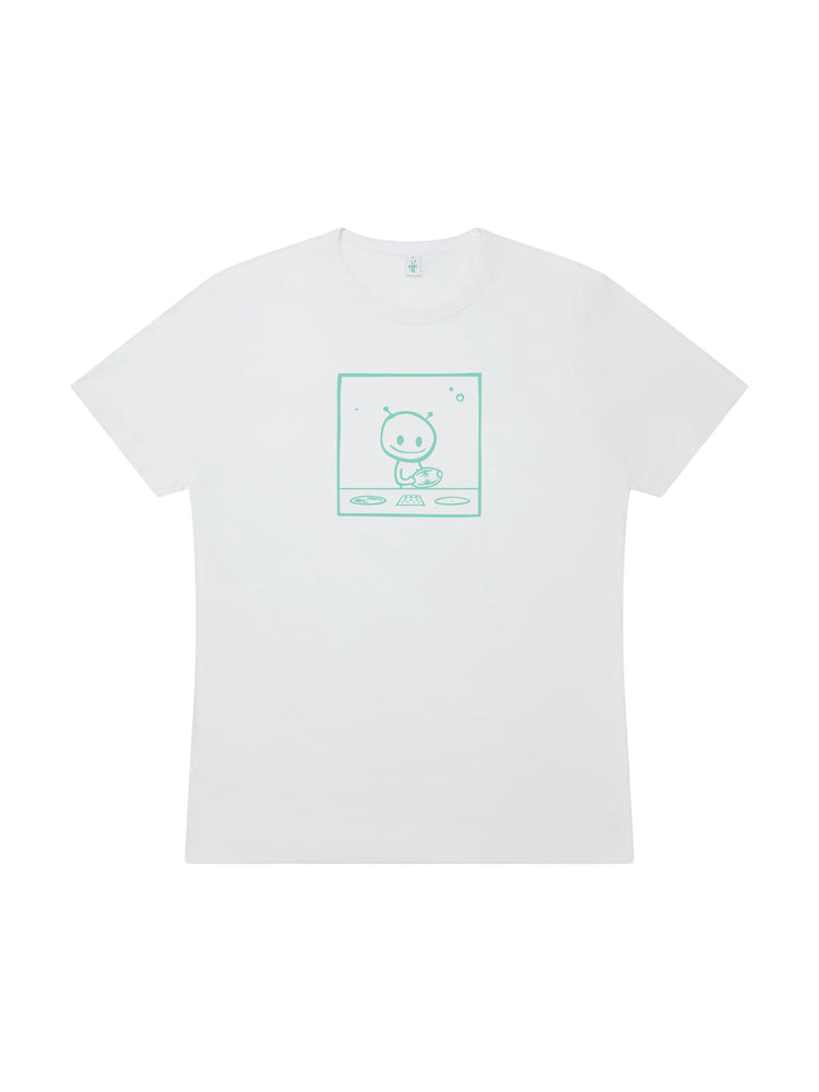 Alien DJ Bamboo T-shirt - TOMOTO