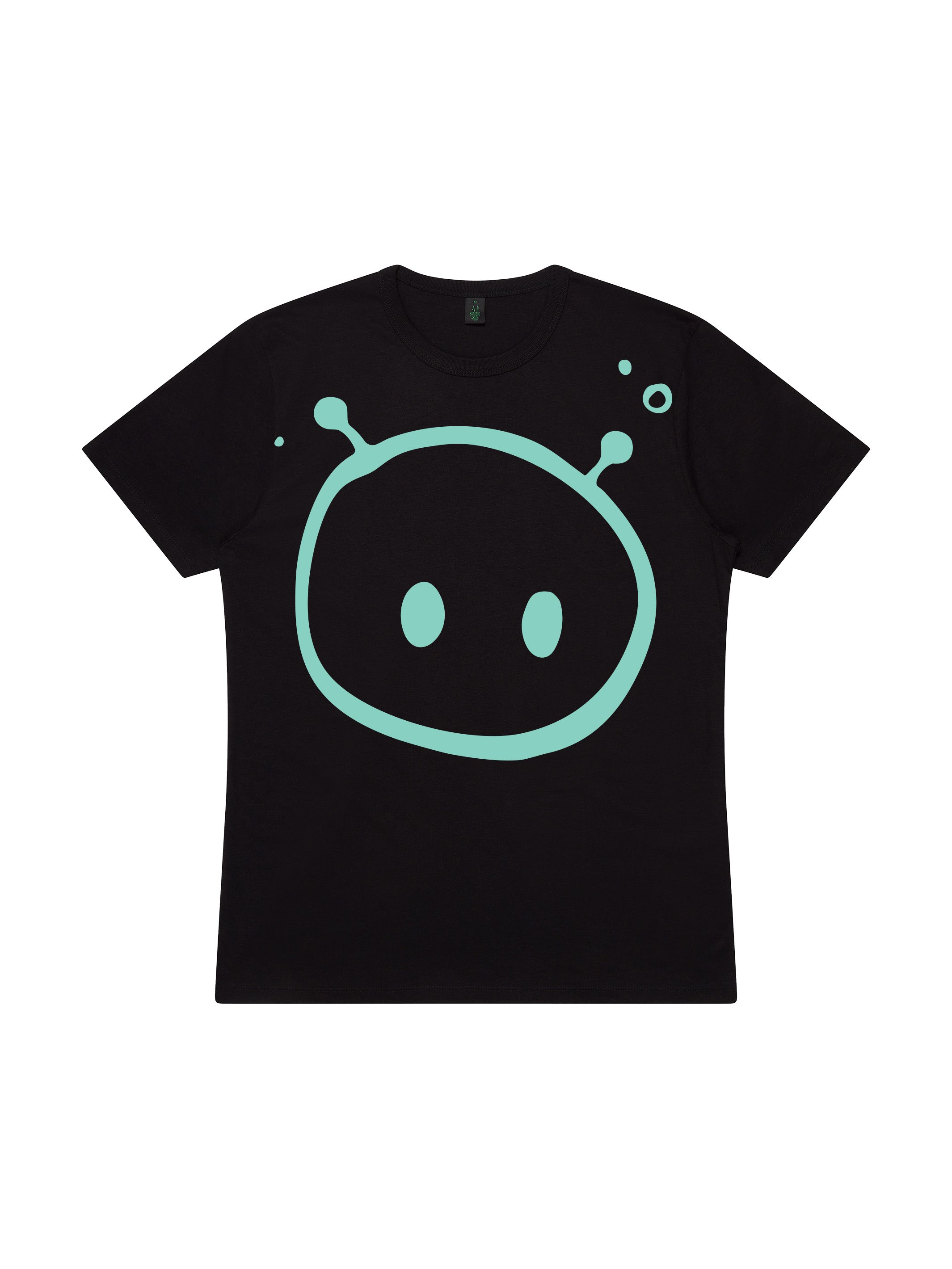 Alien Front Print Bamboo T-shirt - TOMOTO