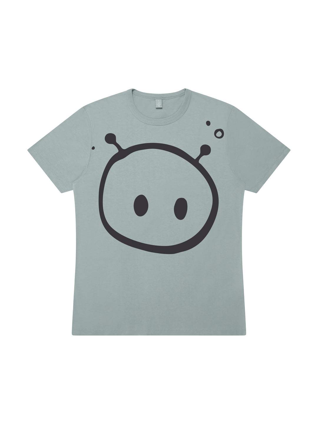 Alien Front Print Bamboo T-shirt - TOMOTO