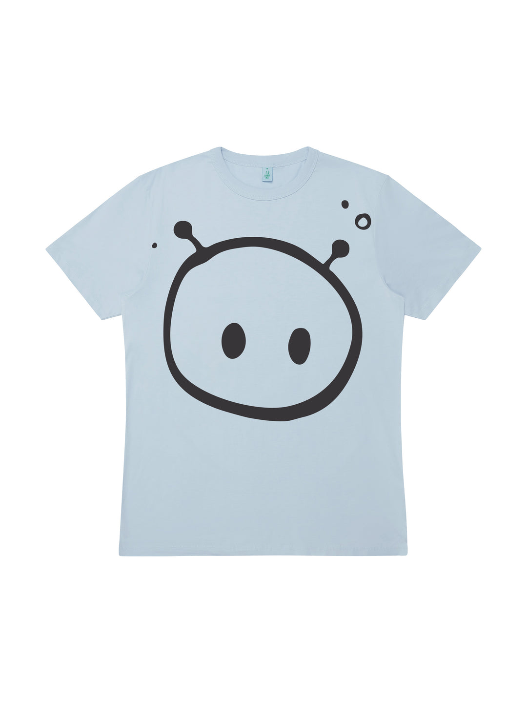 Alien Front Print Bamboo T-shirt - TOMOTO