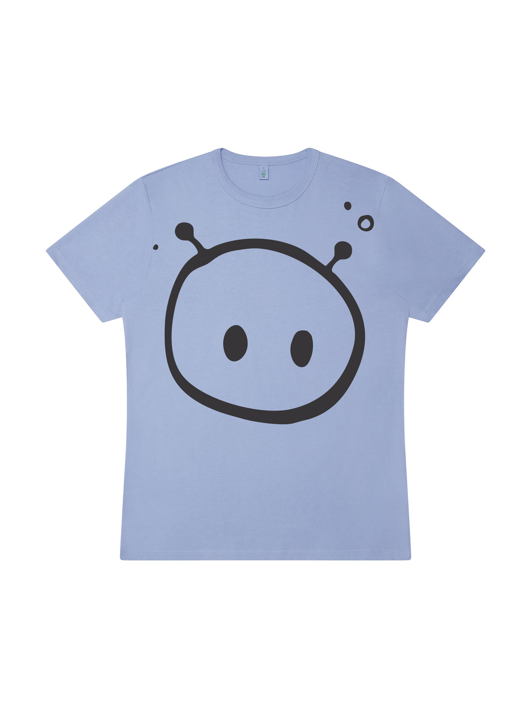 Alien Front Print Bamboo T-shirt - TOMOTO