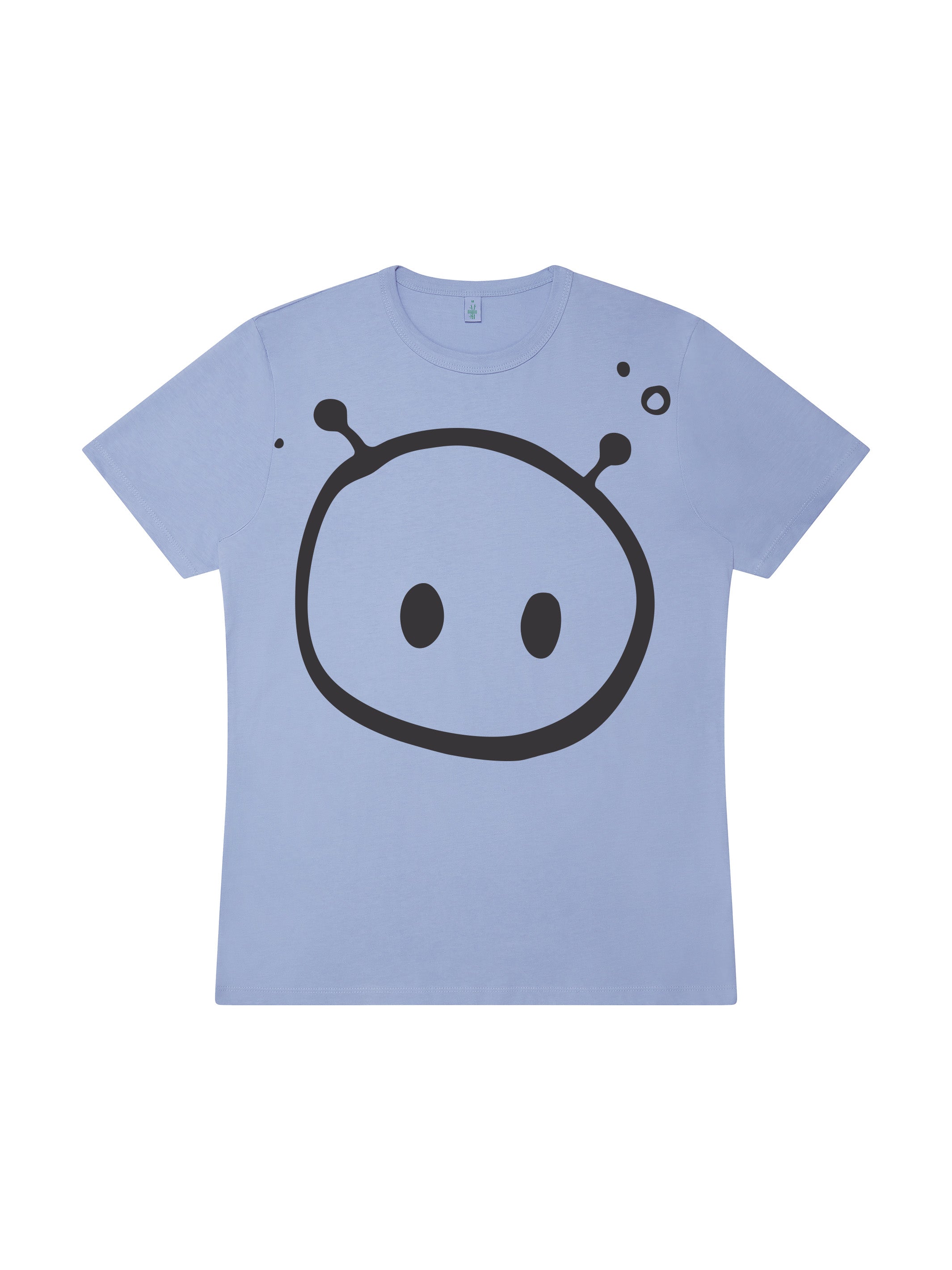 Alien Front Print Bamboo T-shirt - TOMOTO