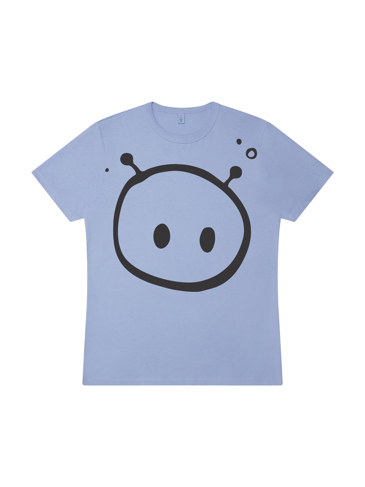 Alien Front Print Bamboo T-shirt - TOMOTO