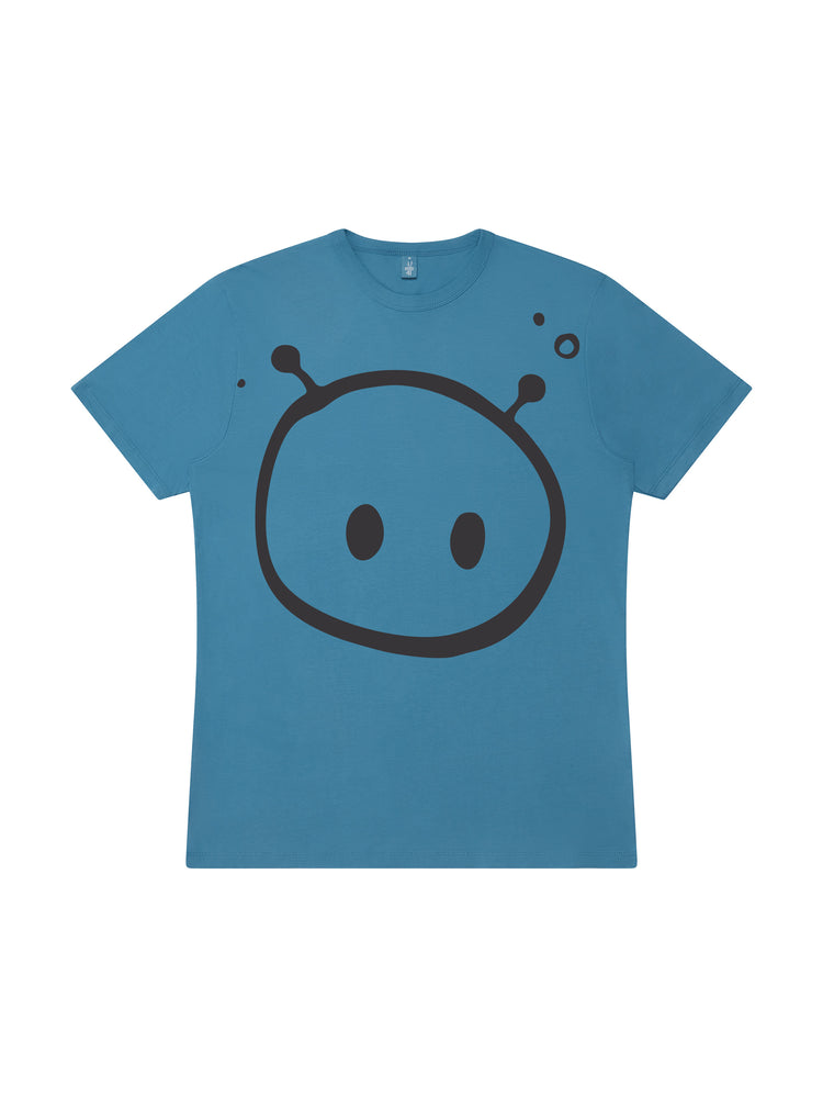 Alien Front Print Bamboo T-shirt - TOMOTO