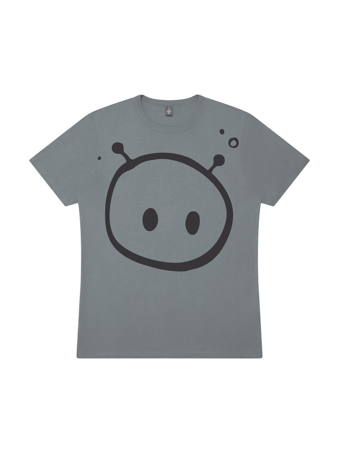 Alien Front Print Bamboo T-shirt - TOMOTO
