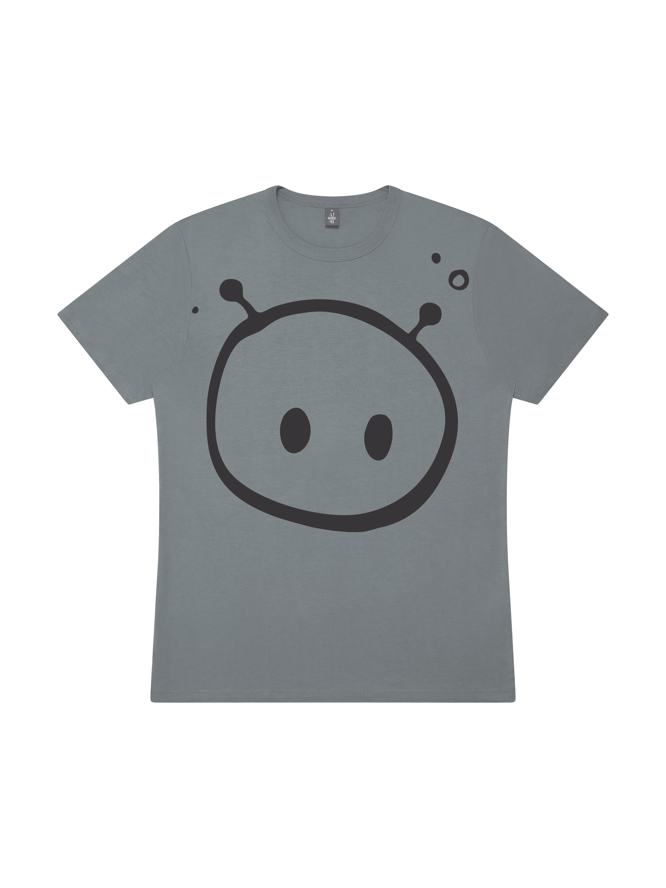 Alien Front Print Bamboo T-shirt - TOMOTO