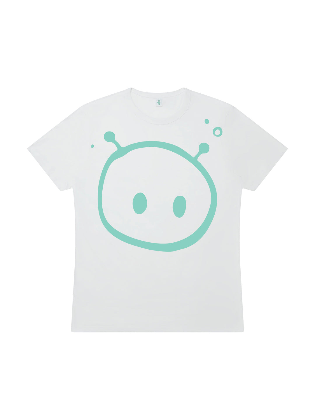 Alien Front Print Bamboo T-shirt - TOMOTO