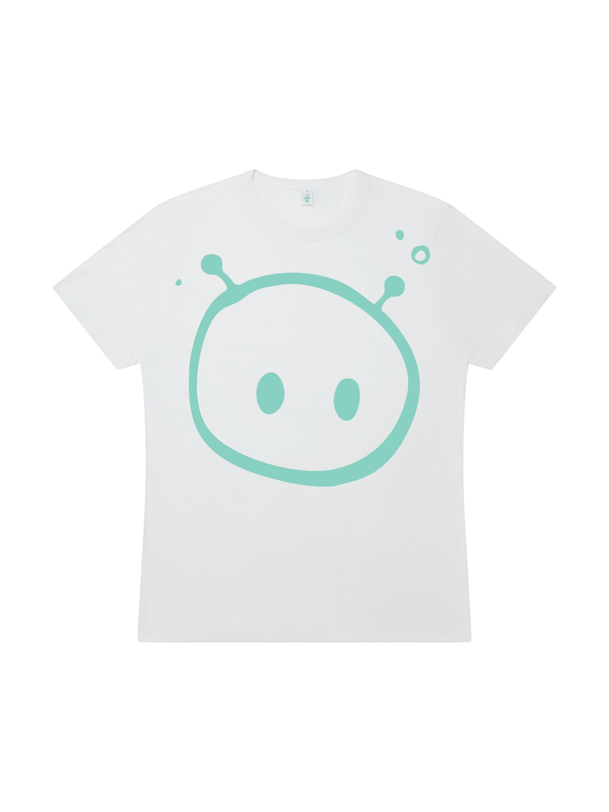 Alien Front Print Bamboo T-shirt - TOMOTO