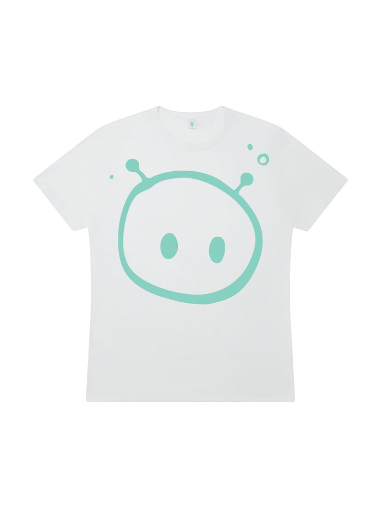 Alien Front Print Bamboo T-shirt - TOMOTO