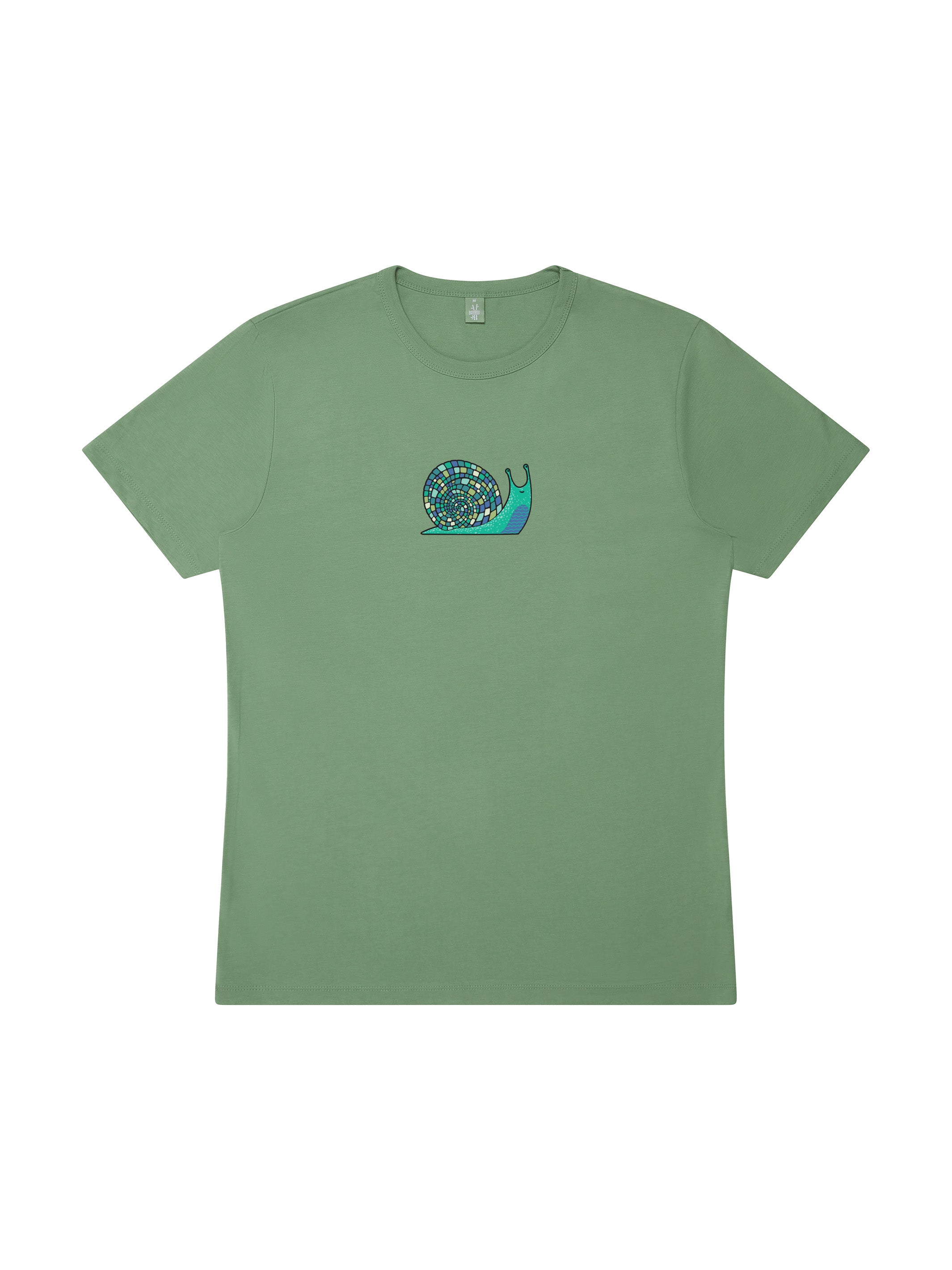 Disco Snail Bamboo T-shirt - TOMOTO