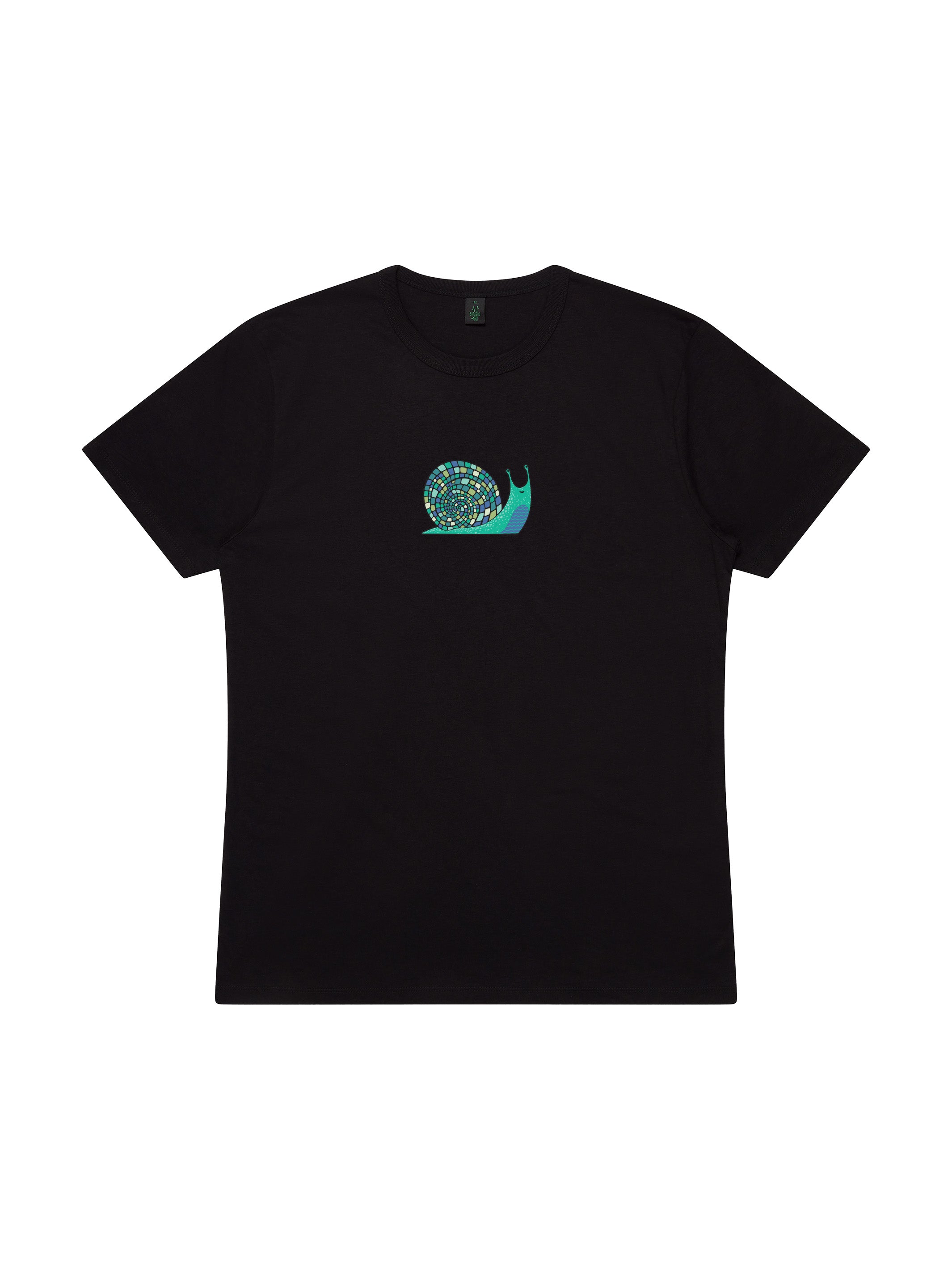 Disco Snail Bamboo T-shirt - TOMOTO