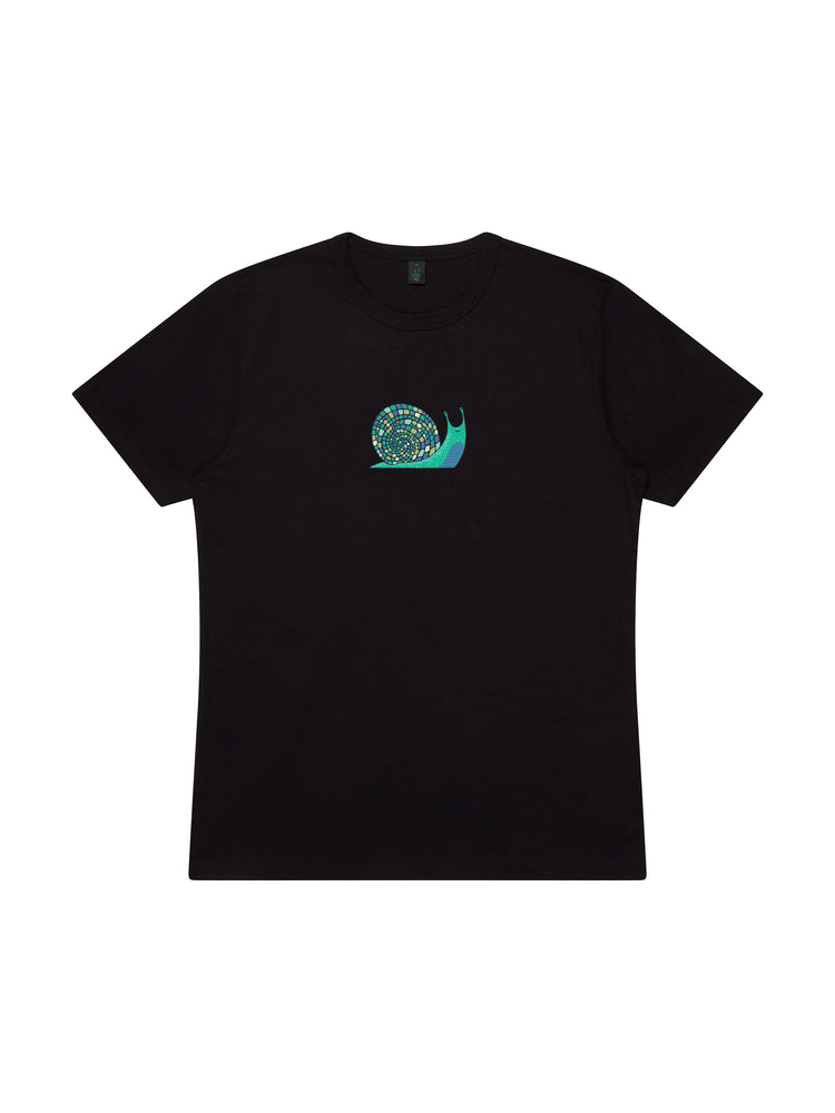 Disco Snail Bamboo T-shirt - TOMOTO
