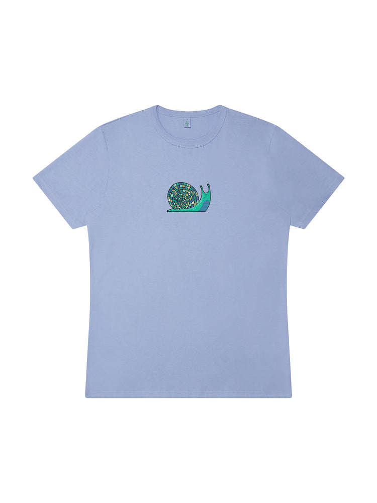 Disco Snail Bamboo T-shirt - TOMOTO