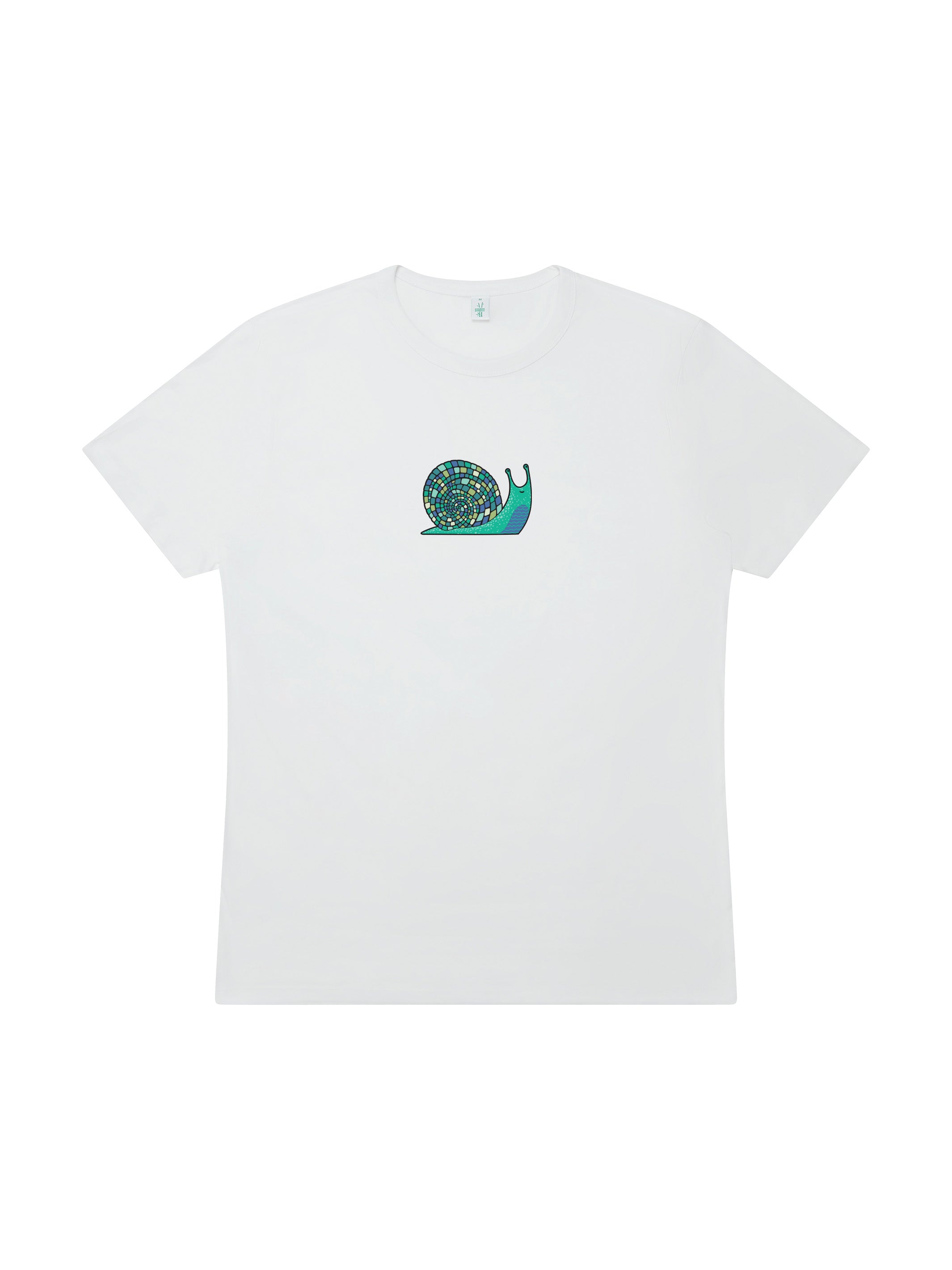 Disco Snail Bamboo T-shirt - TOMOTO