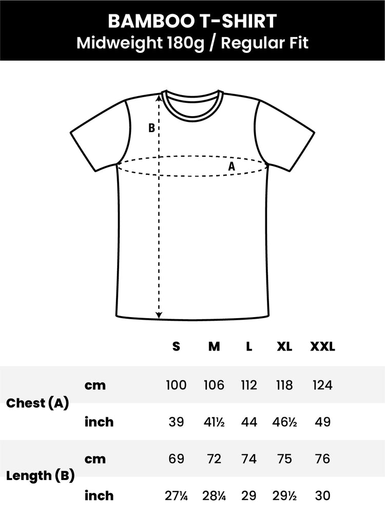 Flower Bamboo T-shirt - TOMOTO