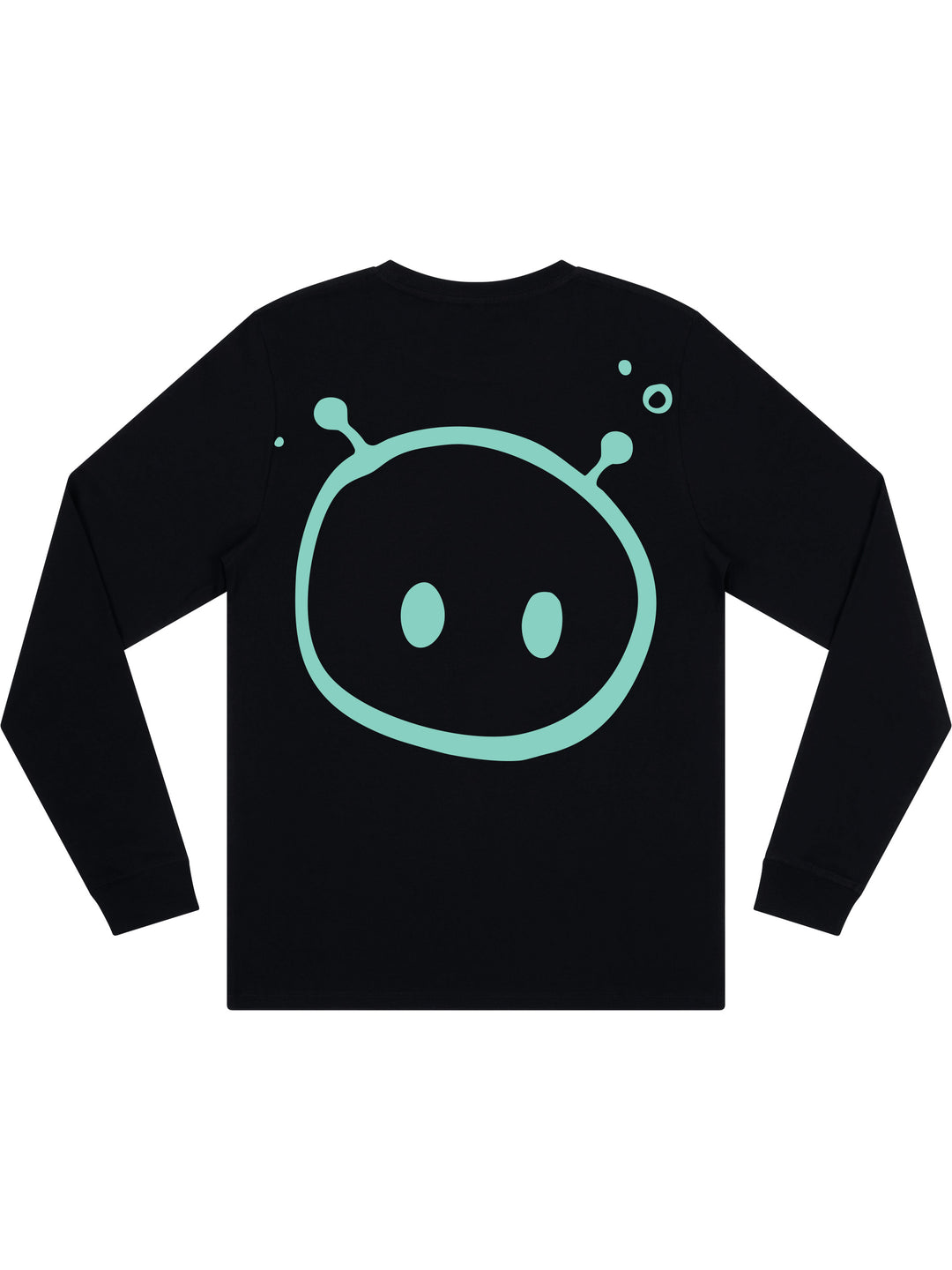 Alien Back Print Long Sleeve T-shirt (New) - TOMOTO