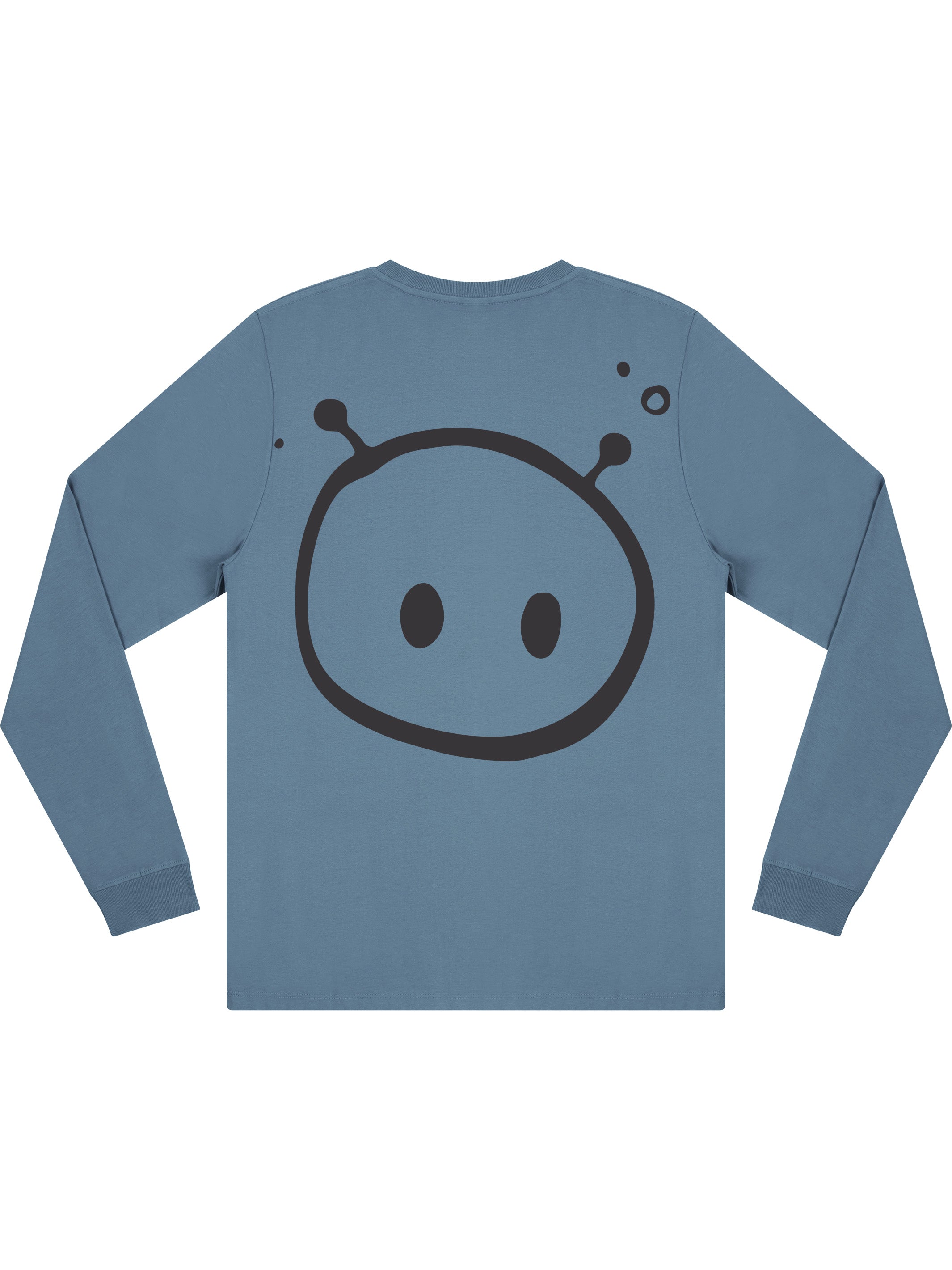 Alien Back Print Long Sleeve T-shirt (New) - TOMOTO