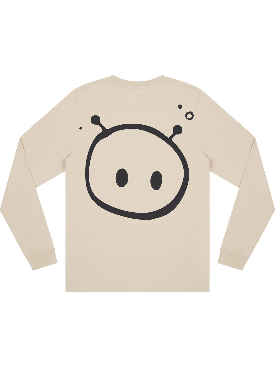 Alien Back Print Long Sleeve T-shirt (New) - TOMOTO