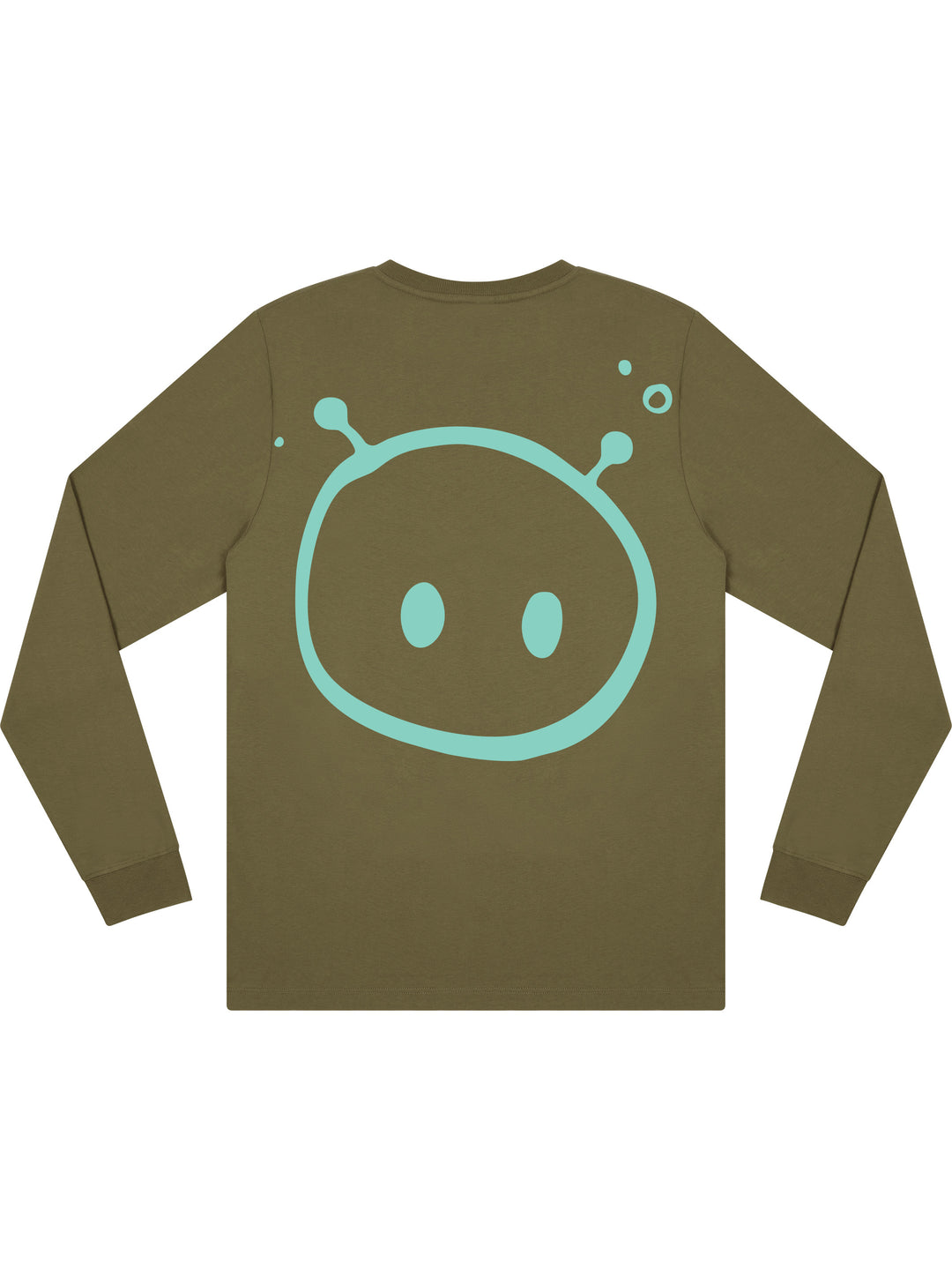 Alien Back Print Long Sleeve T-shirt (New) - TOMOTO