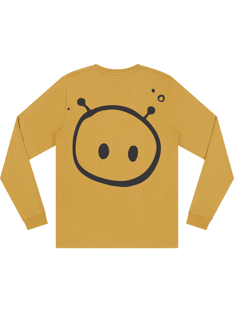 Alien Back Print Long Sleeve T-shirt (New) - TOMOTO