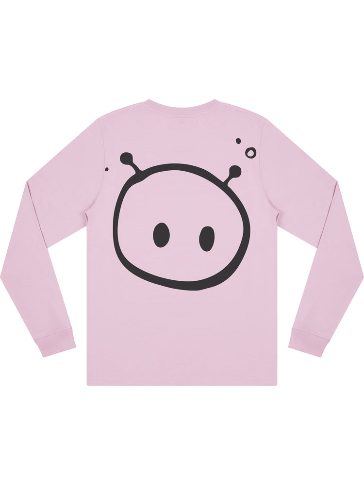 Alien Back Print Long Sleeve T-shirt (New) - TOMOTO