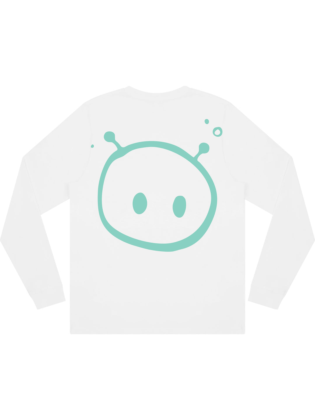 Alien Back Print Long Sleeve T-shirt (New) - TOMOTO