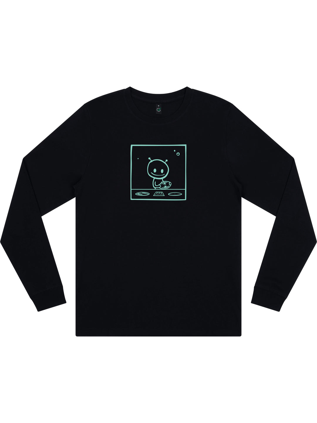 Alien DJ Long Sleeve T-shirt (New) - TOMOTO
