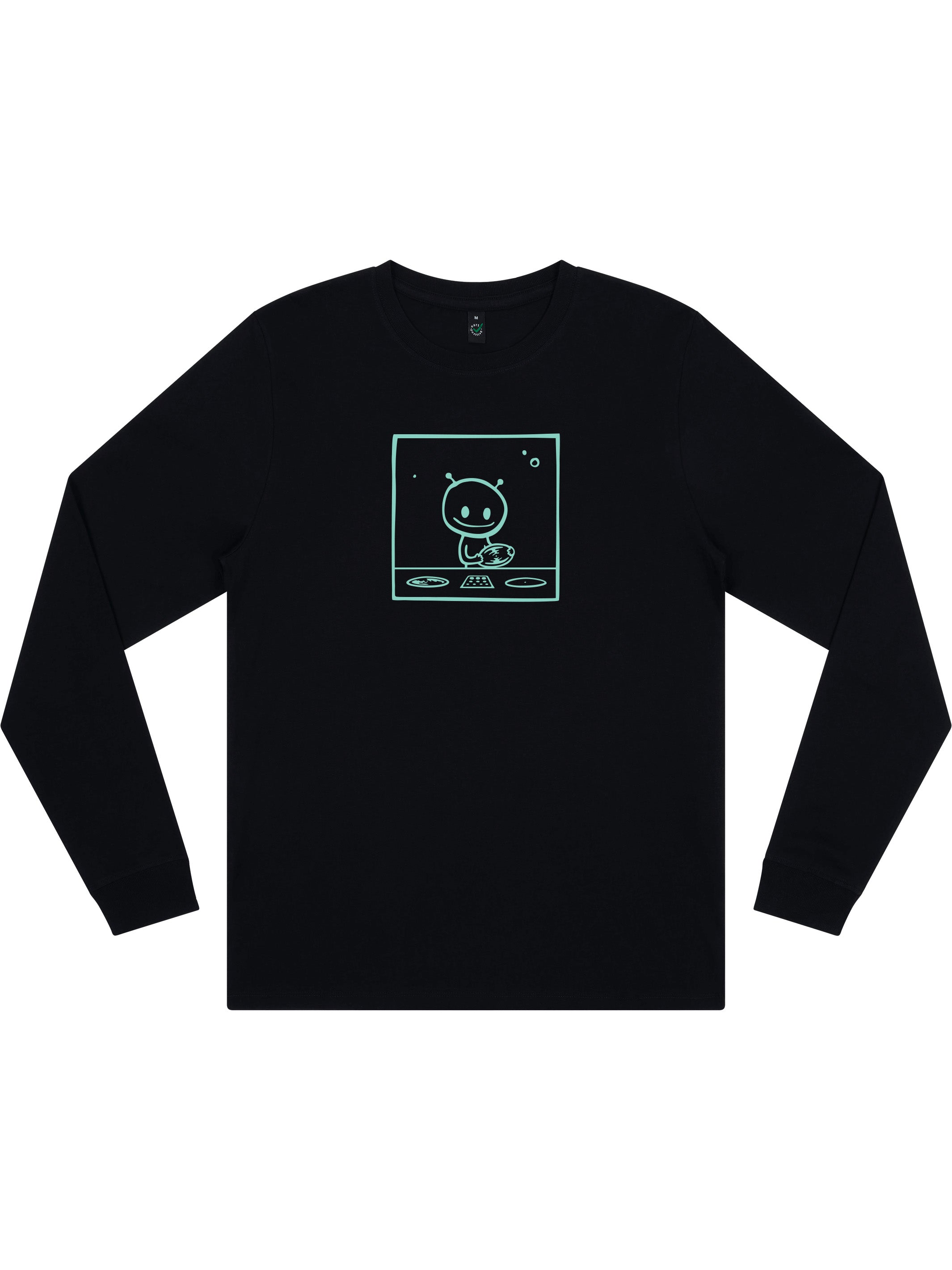 Alien DJ Long Sleeve T-shirt (New) - TOMOTO
