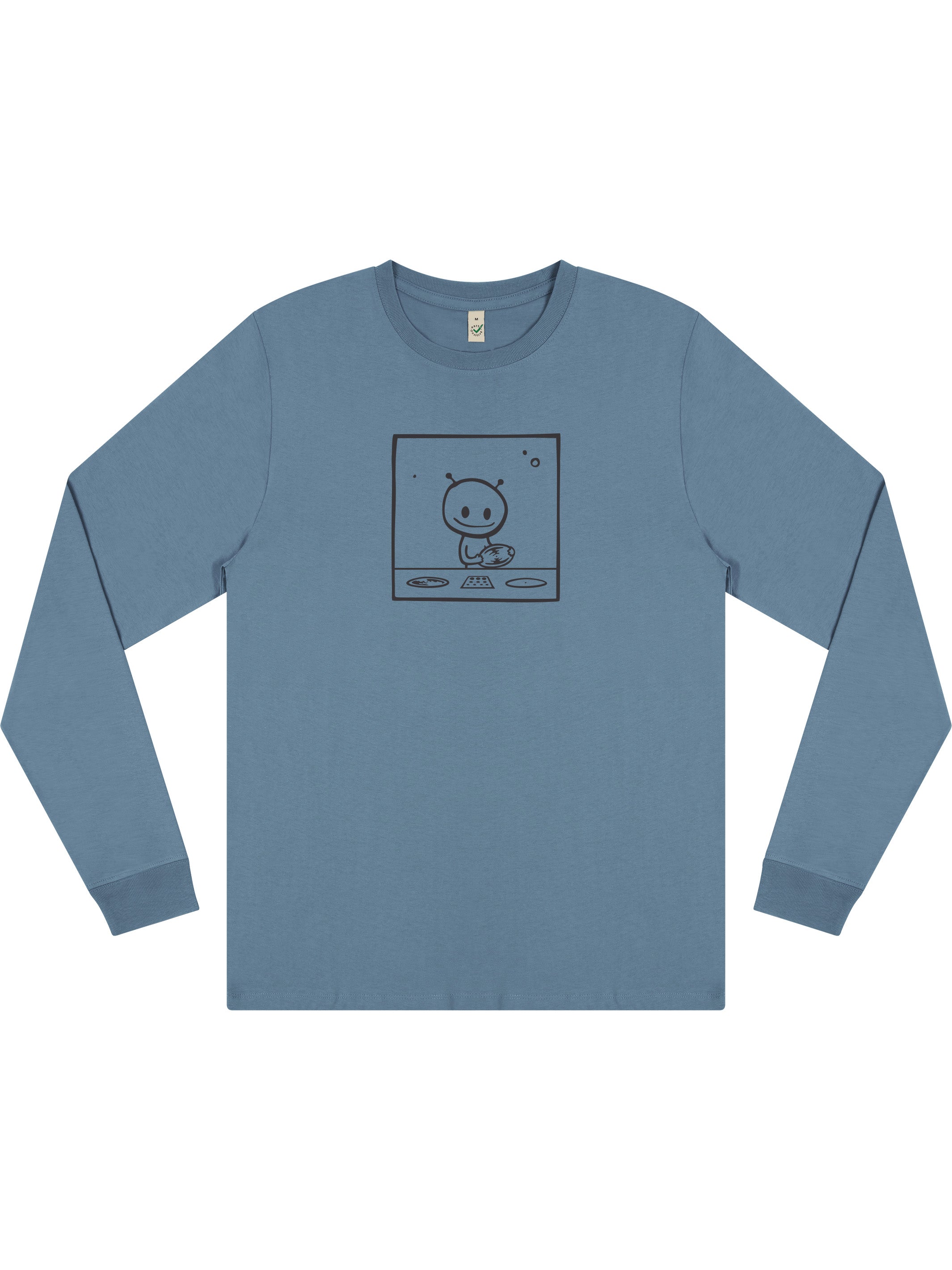 Alien DJ Long Sleeve T-shirt (New) - TOMOTO