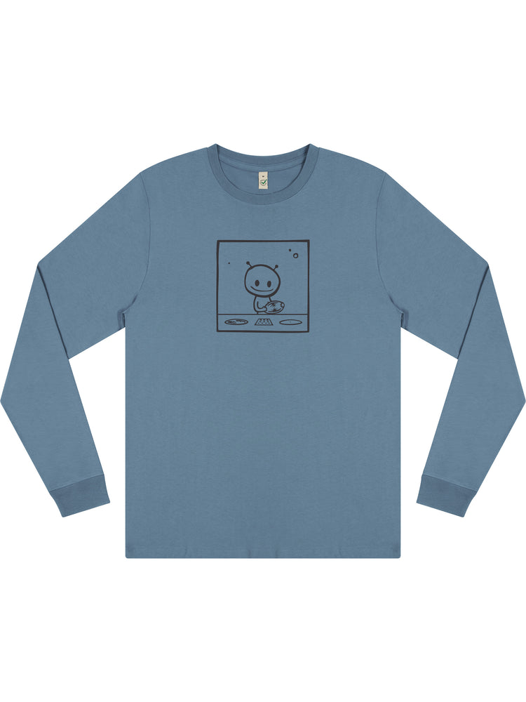 Alien DJ Long Sleeve T-shirt (New) - TOMOTO
