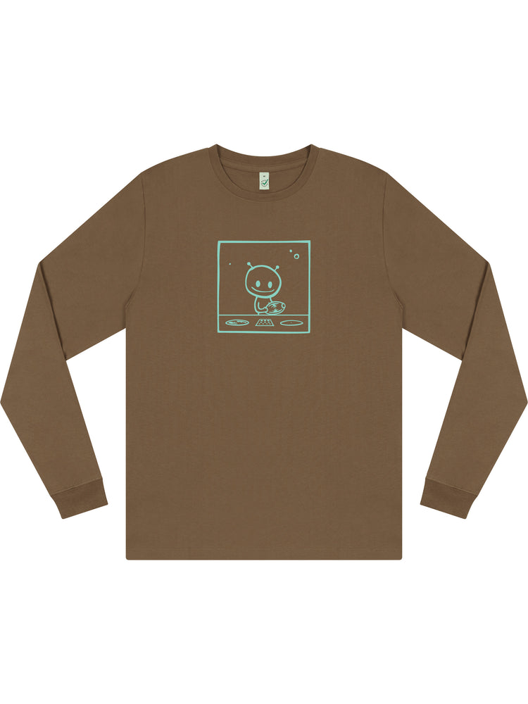 Alien DJ Long Sleeve T-shirt (New) - TOMOTO