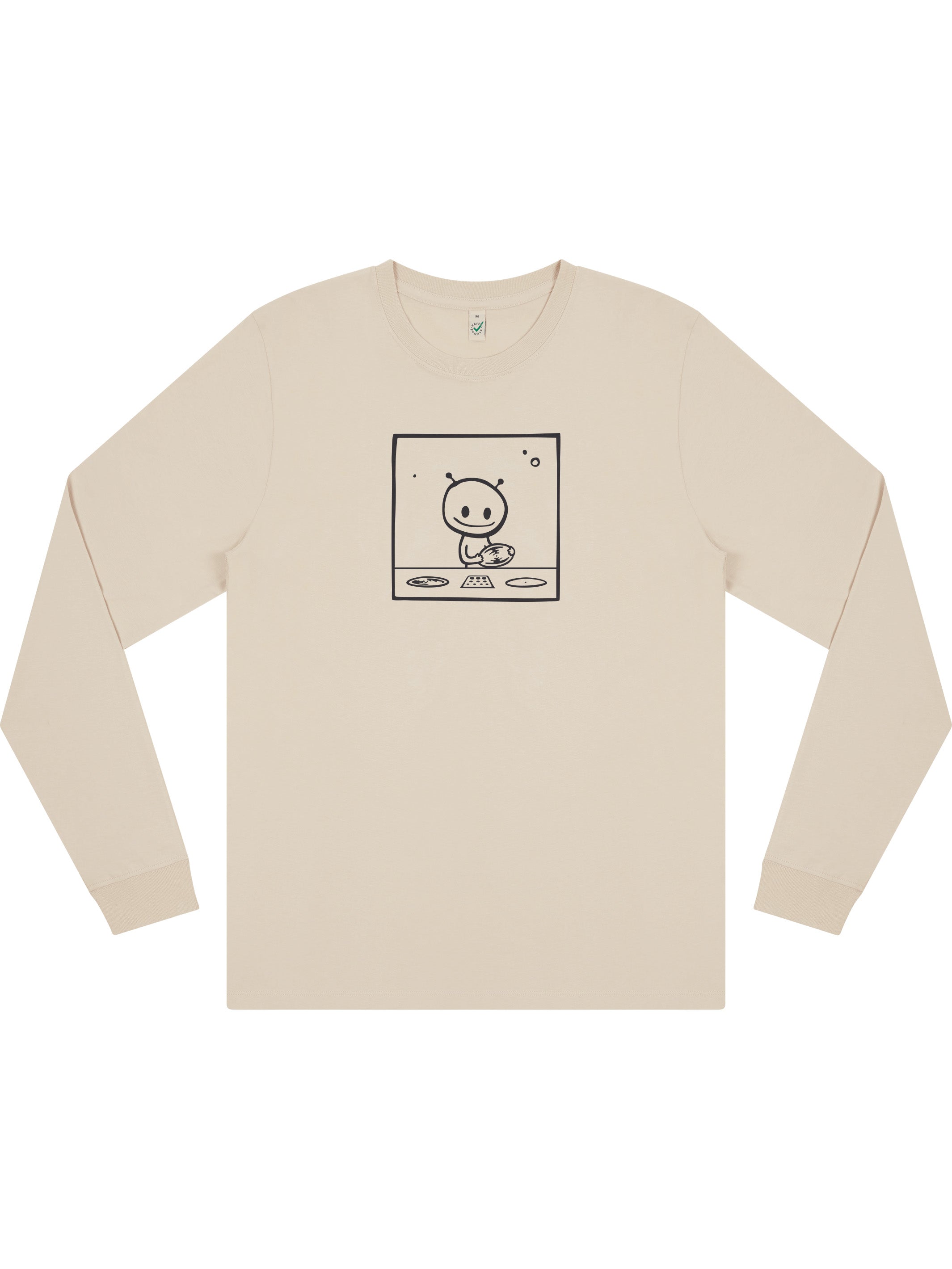 Alien DJ Long Sleeve T-shirt (New) - TOMOTO