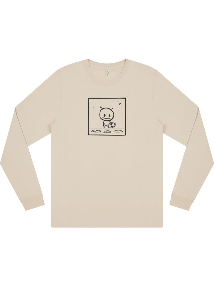 Alien DJ Long Sleeve T-shirt (New) - TOMOTO