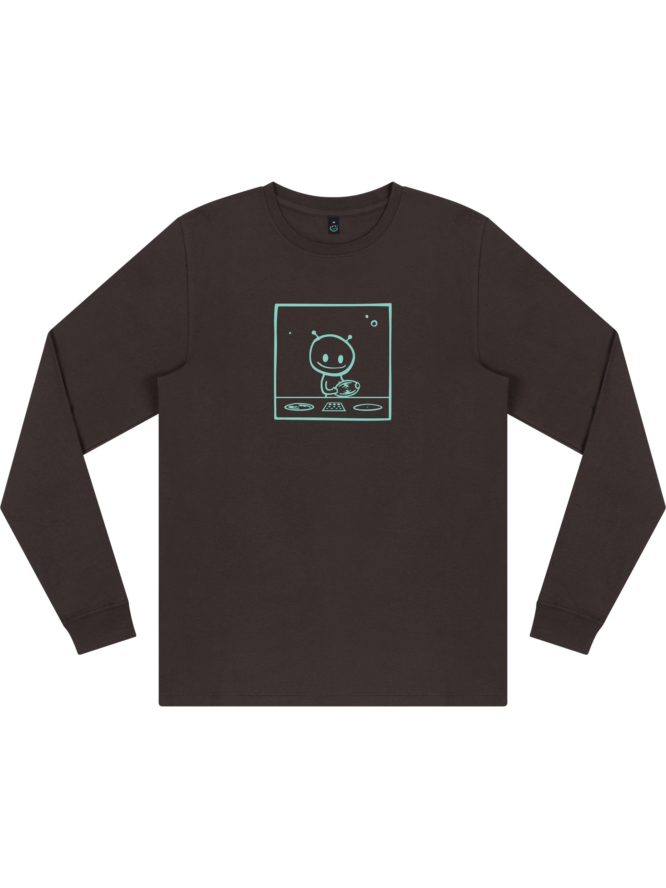 Alien DJ Long Sleeve T-shirt (New) - TOMOTO