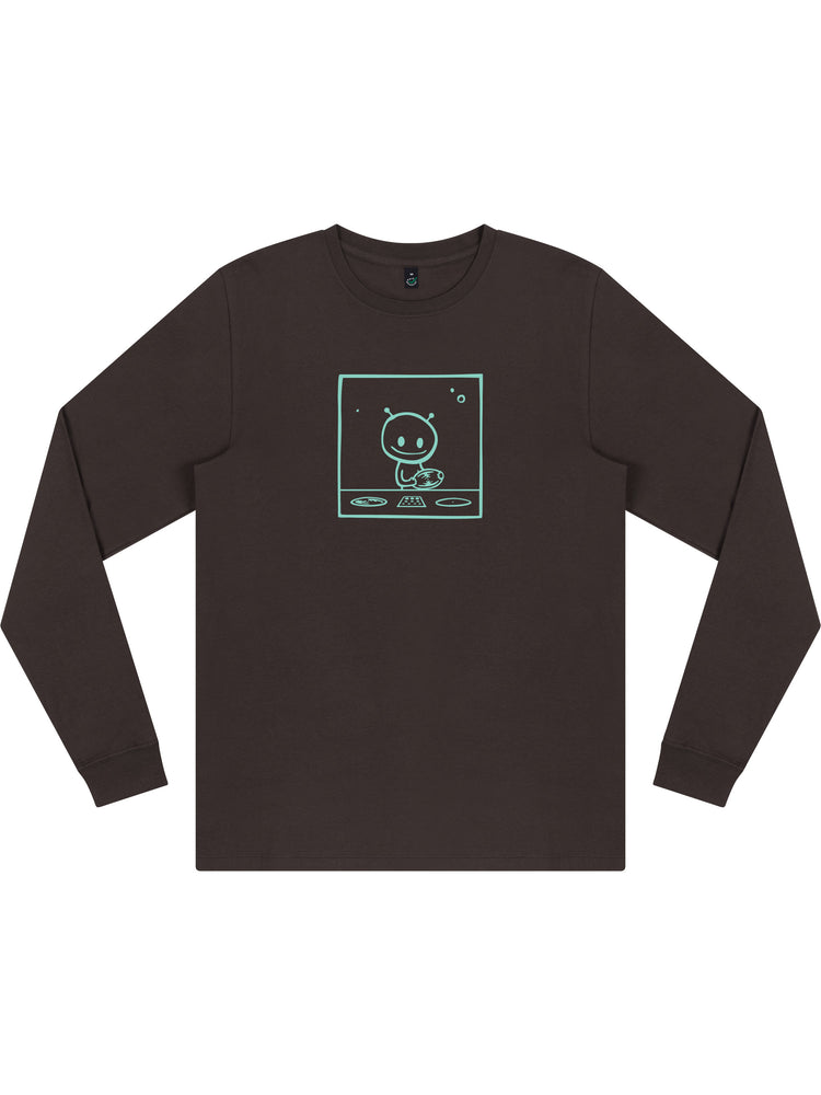 Alien DJ Long Sleeve T-shirt (New) - TOMOTO