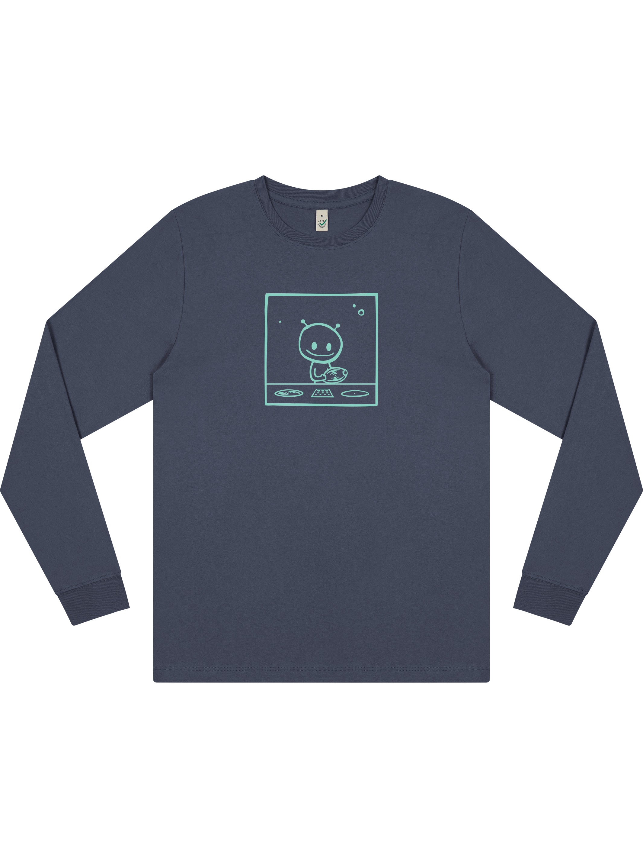 Alien DJ Long Sleeve T-shirt (New) - TOMOTO