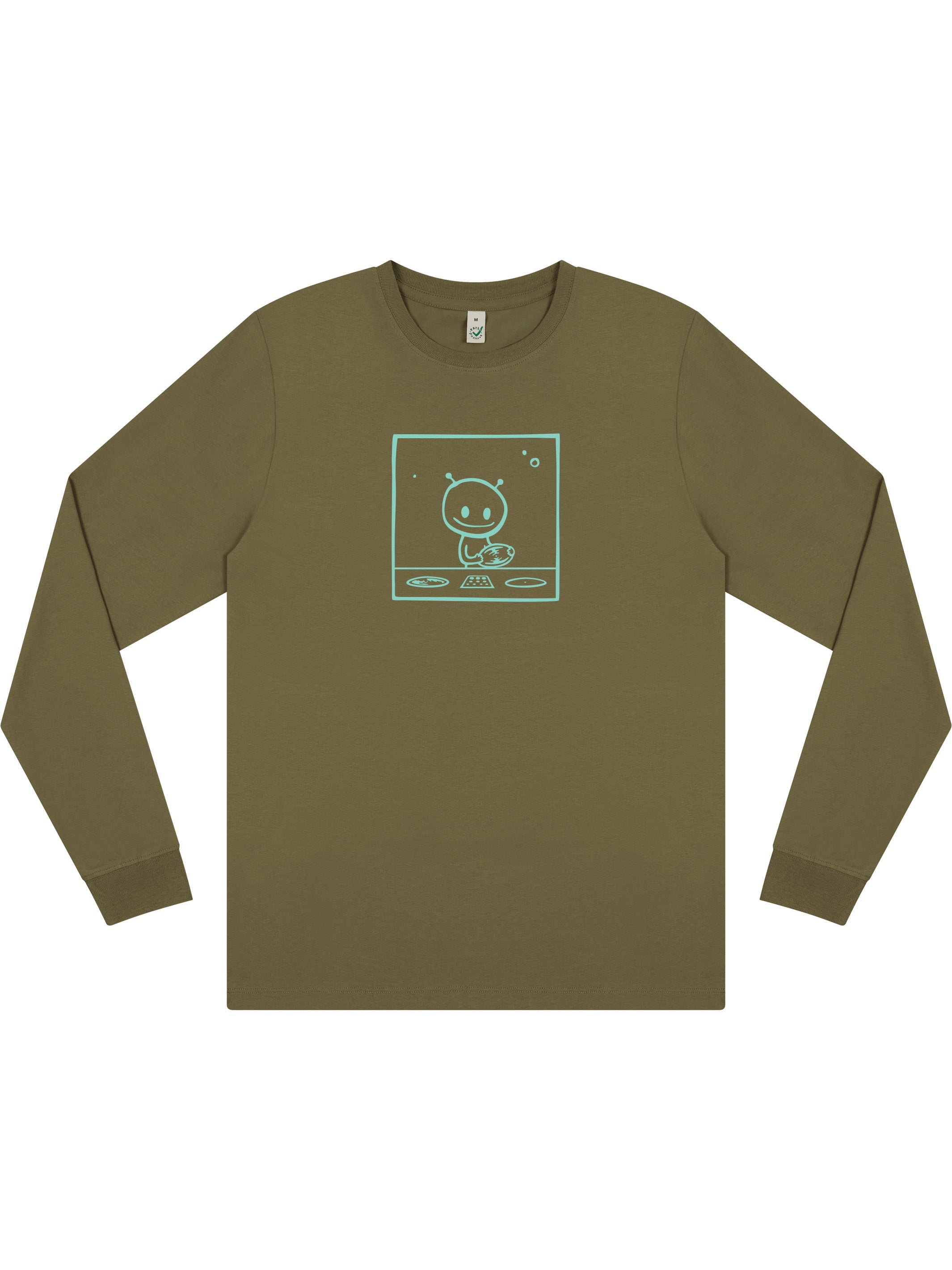 Alien DJ Long Sleeve T-shirt (New) - TOMOTO