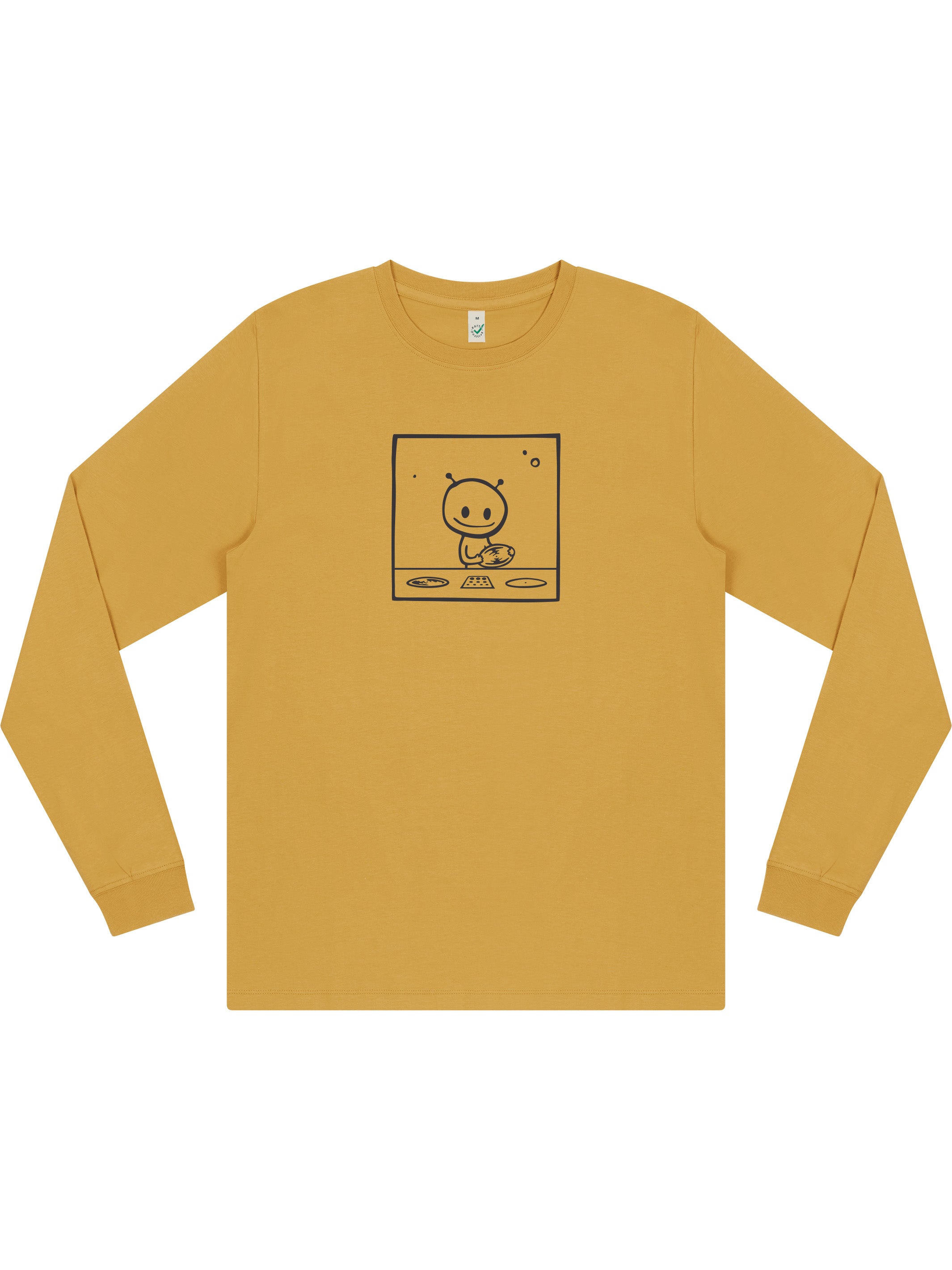 Alien DJ Long Sleeve T-shirt (New) - TOMOTO