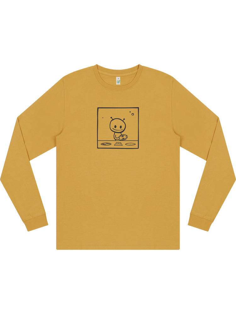 Alien DJ Long Sleeve T-shirt (New) - TOMOTO