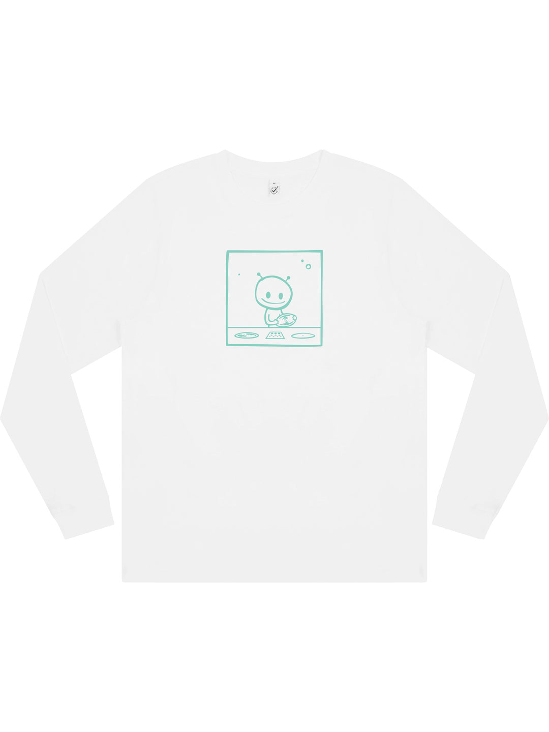 Alien DJ Long Sleeve T-shirt (New) - TOMOTO
