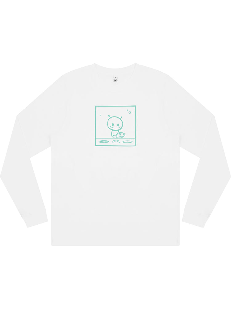 Alien DJ Long Sleeve T-shirt (New) - TOMOTO