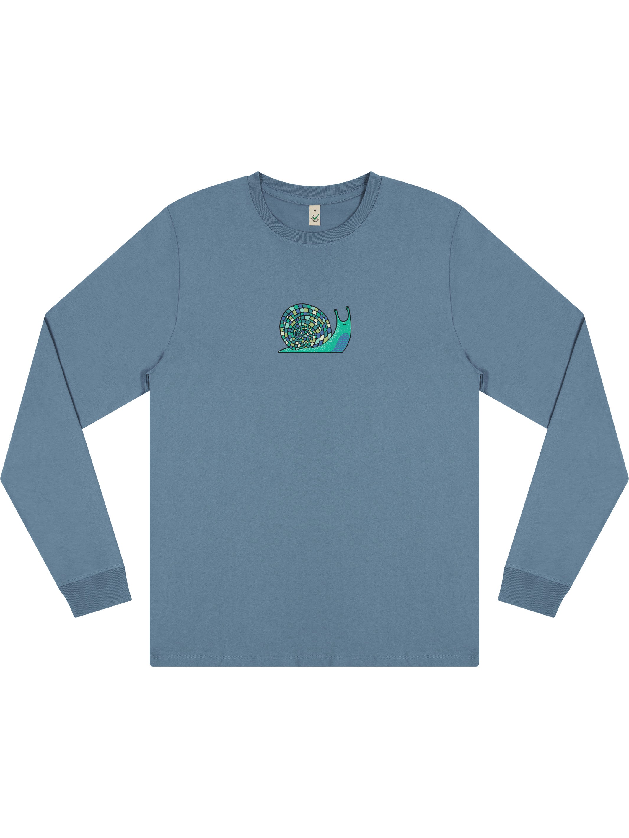 Disco Snail Long Sleeve T-shirt (New) - TOMOTO